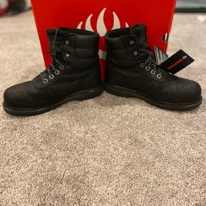 Wolverine men's iron ridge steel toe work boots Clearance